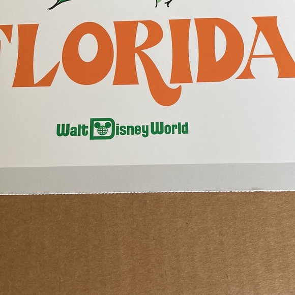 Disney Florida Orange Bird Poster - Picture 3 of 5